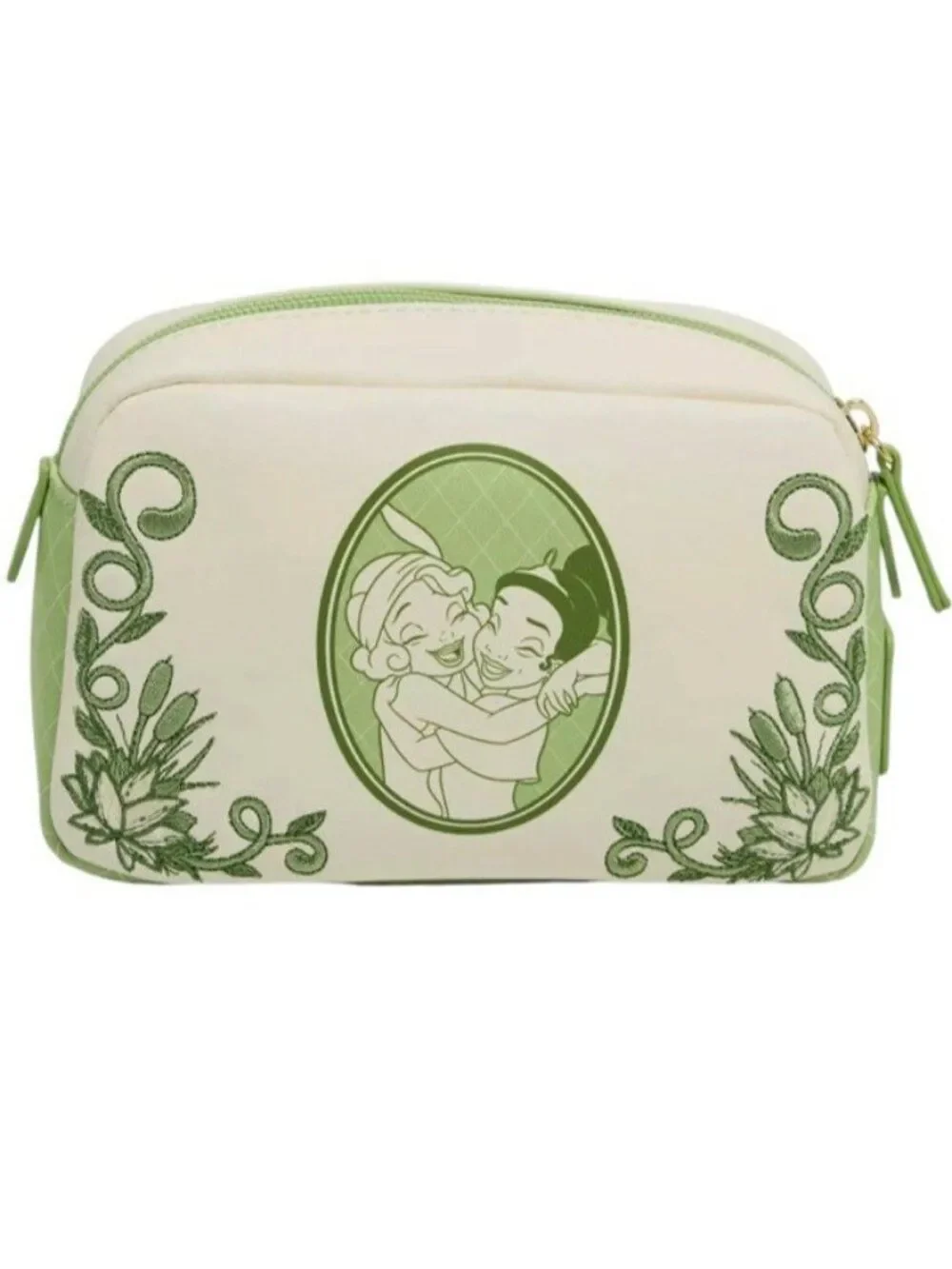 Loungefly Disney The Princess and the Frog Tiana Embroidered Cosmetic Bag NWT